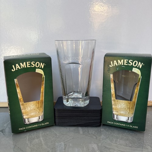 Jameson irish whiskey glass - 2x,