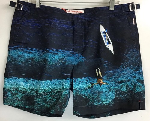Orlebar brown trunks - brown,