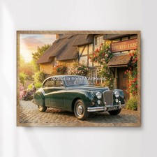 JAGUAR MARK VII CAR POSTER