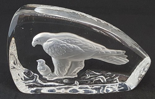 Wedgwood clear etched glass