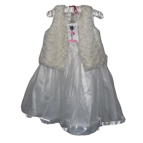 Flower girl ivory dress - flower, party