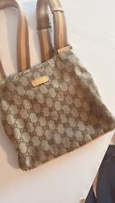 *Discontinued Rare* Authentic beige Gucci Messenger Bag