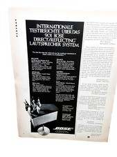 1975 Bose 901 Speakers