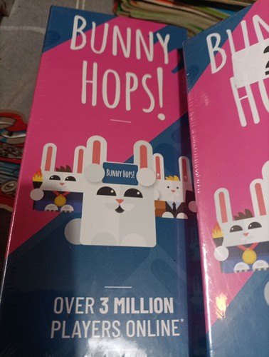 Bunny hops board game - bunny,