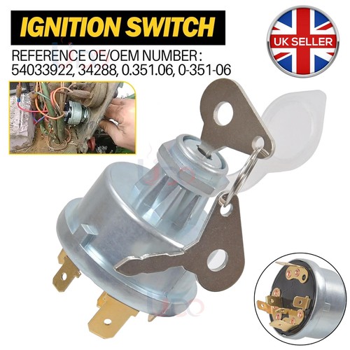 Ignition switch barrel - &, 2