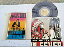 TOM PETTY "FULL MOON FEVER" ORIG 1989 UK LP W/ INNER EX CONDITION