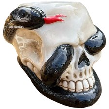 Skull Oil Burner Gothic