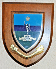 35 Signal Regiment Royal Corps of Signals mess wall plaque shield 35th