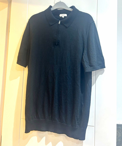 Reiss men black merino - reiss,