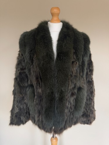 Vintage forest green rabbit - forest,