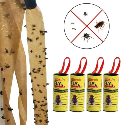 Fly insect catcher paper - 10,