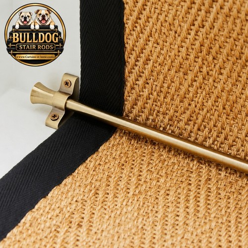 Bulldog stair rod antique - 13,
