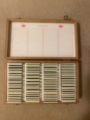 Vintage ebr 35mm slide storage - slide,