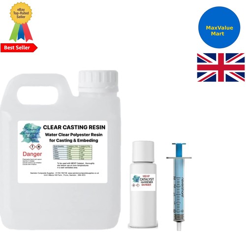 1kg optically clear polyester - 1kg,