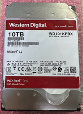 Western Digital Red Pro (WD101KFBX) 10TB SATA III 3.5" NAS Hard Drive