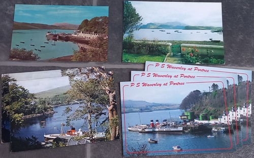 Portree isle skye postcard - portree,