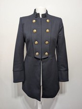 Zara navy coat - zara,