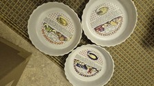 Vintage Tart Dishes With