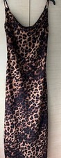 BNWOT, FULL-LENGTH,  ANIMAL-PRINT SUN-DRESS BY SHEIN - S (cUK 10) - CHARITY SALE