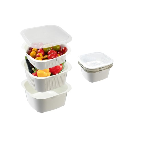 Vegetable washing basket - vegetable,
