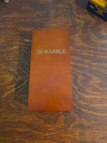 Travel scrabble deluxe - scrabble,