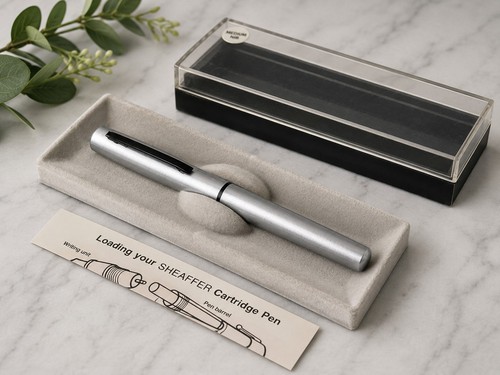 Sheaffer fountain pen brushed - sheaffer,