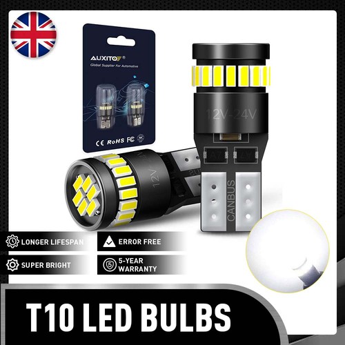 Auxito t10 w5w led - 2x, bulbs