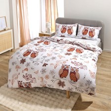 Owl duvet cover bedding set - owl,