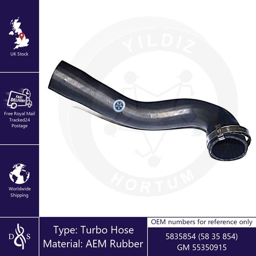 Turbo hose for - turbo, vauxhall