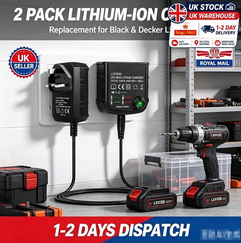 2pack charger lithium - charger, lithium-ion