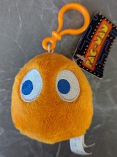 PAC-MAN Plush Bag Clip ORANGE