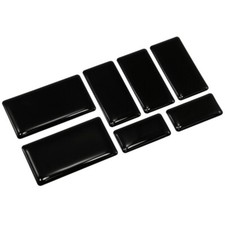 Set of 7 Black Square Blank