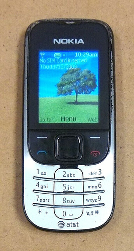 Nokia classic 2330 black - black, and