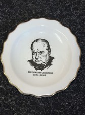 Vintage Sir Winston Churchill Bone China Plate England