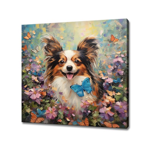 Papillon dog butterfly - papillon,