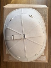 Vintage Jockey Polo Equestrian Riding Helmet by Herbert Johnson 1966 VGC 