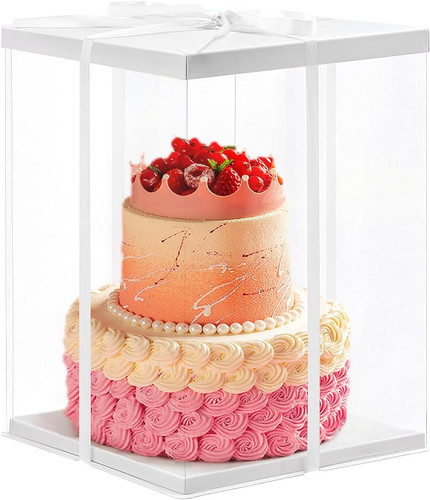 Clear cake box 30x30x40cm for - 30x30x40cm,