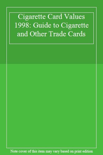Cigarette card values 1998 - cigarette,
