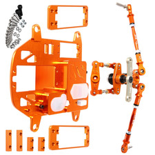 CNC 7075 Symmetric Steering System w/ Battery Case Kit for HPI Baja 5B 5T 5SC