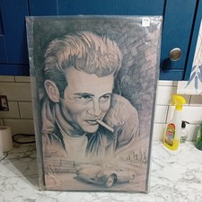 James Dean and Porsche Plate