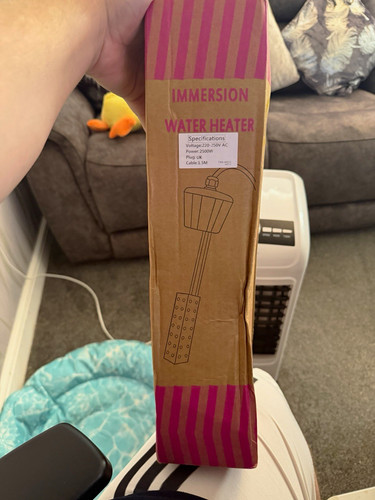 Immersion water heater 2500w - immersion,