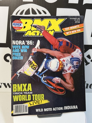 Bmx action magazine nov - action, 1985