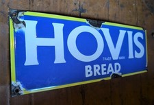 HOVIS BREAD METAL ENAMEL SIGN