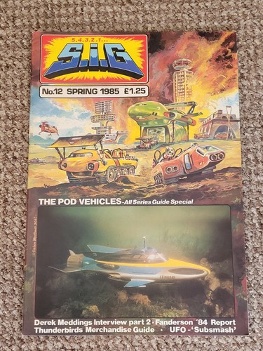 Gerry anderson sig - sig, fanzine