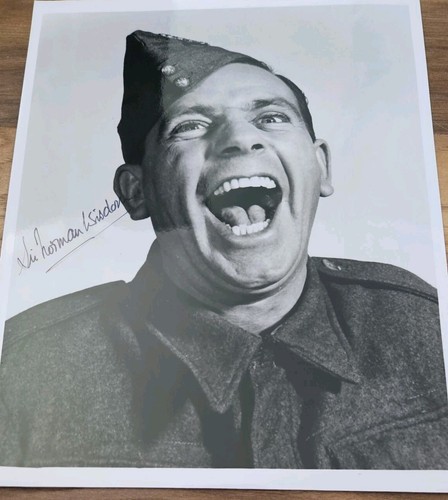 Sir norman wisdom genuine - genuine, hand