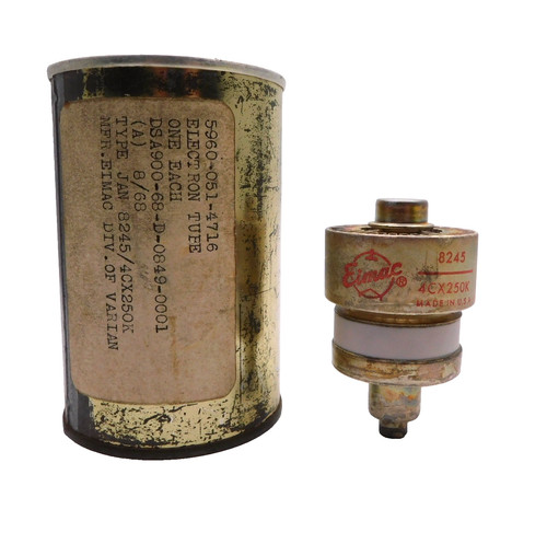 Eimac 4cx250k 8245 valve tube - 4cx250k,