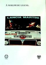 Lancia Delta HF integrale Martini Worldwide Legend 1987-92 UK Large Brochure