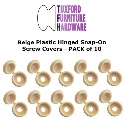 Pack 10 plastic - of, beige