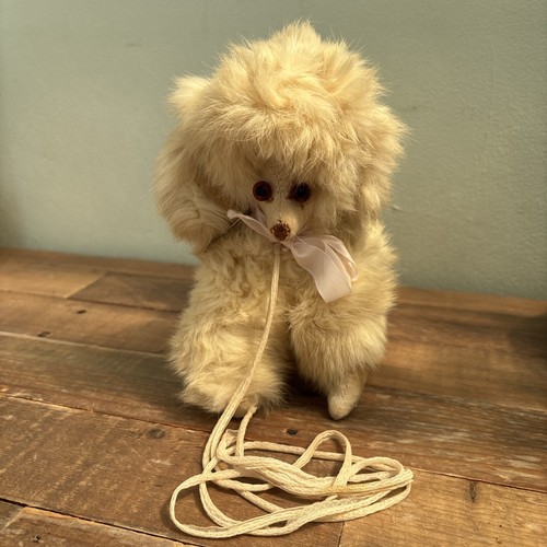 Vintage white rabbit fur - rabbit,