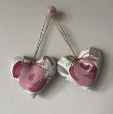 Pair Of Heart Door Hangers in